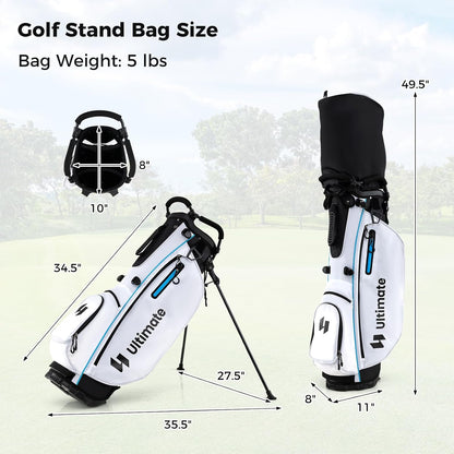ULTIMATE Men's Right Handed Golf Club Set With Stand Bag and Driver--Golf World-Golf World