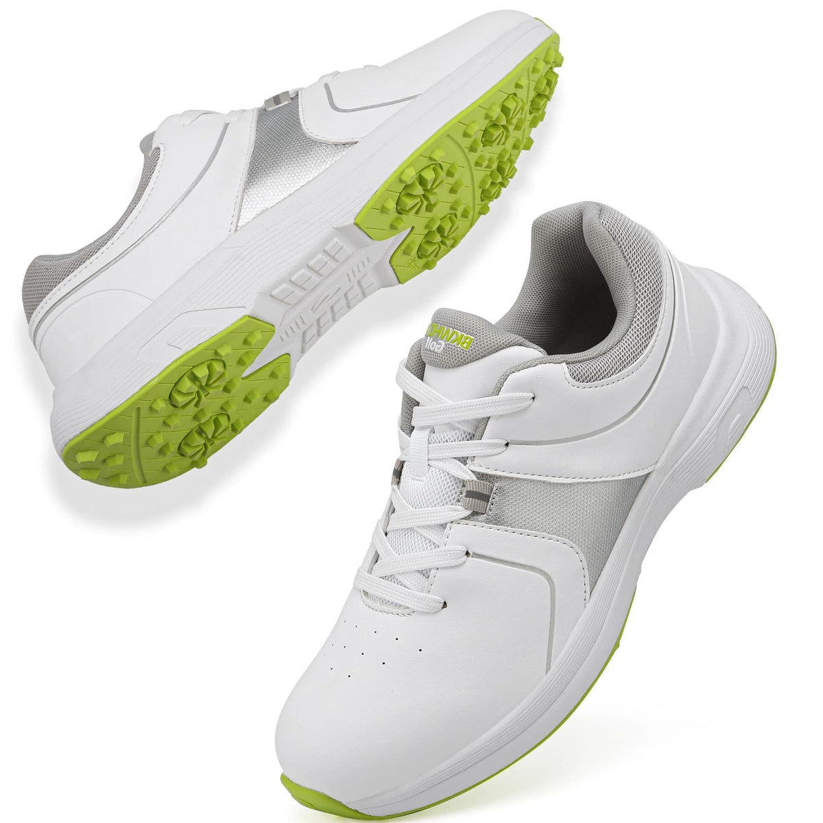 Golf Shoes for Men Spikeless Breathable Lace Up