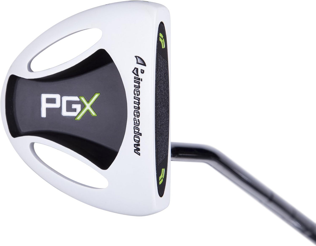 Pinemeadow 11749 PGX Mens Golf Putter White Finish 380g Mallet Club--Golf World-Golf World