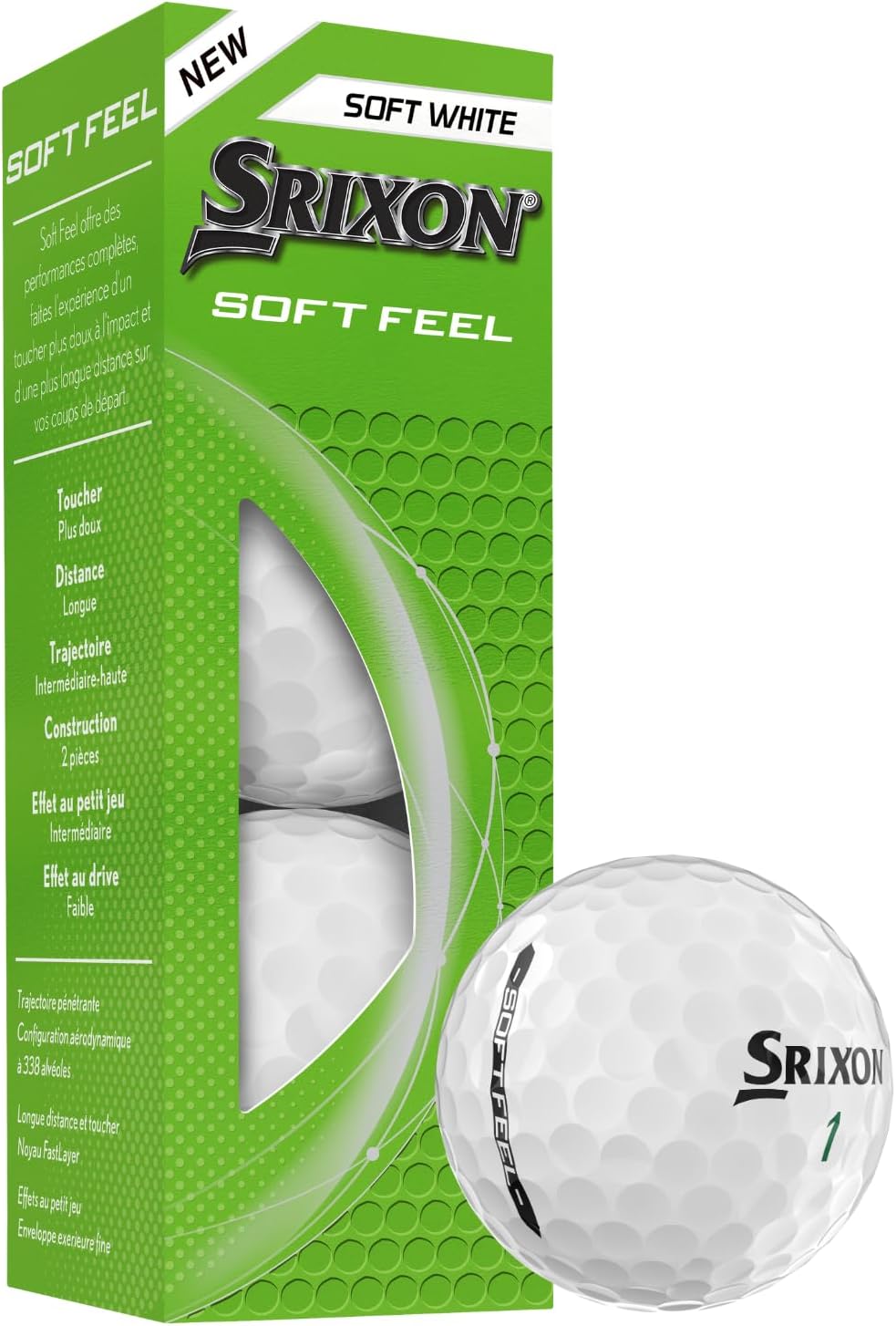 Srixon Soft Feel13 Golf Balls, Unisex Adult
