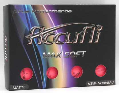 Accufli Max Soft Matte Golf Balls