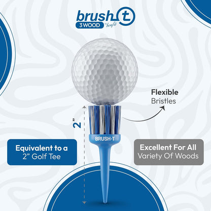 Brush T Premium Golf Tees With Consistent Height For Any Golf Ball--Golf World-Golf World