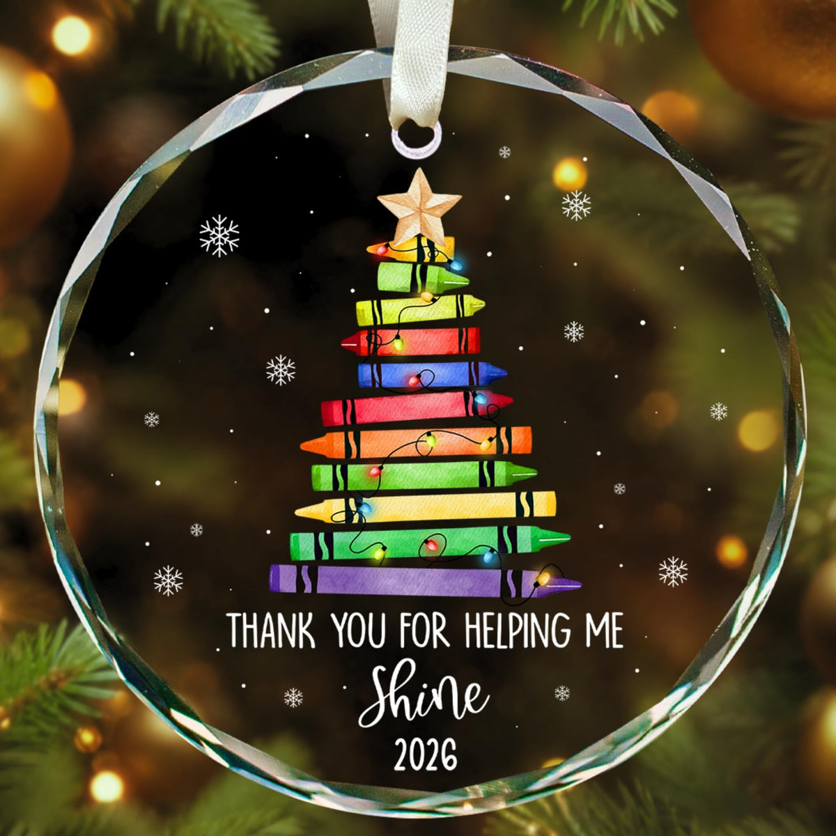 Golf Ornament - Golf Club Ornaments for Christmas Tree, Golfing Ornaments