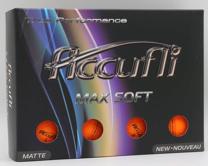 Accufli Max Soft Matte Golf Balls