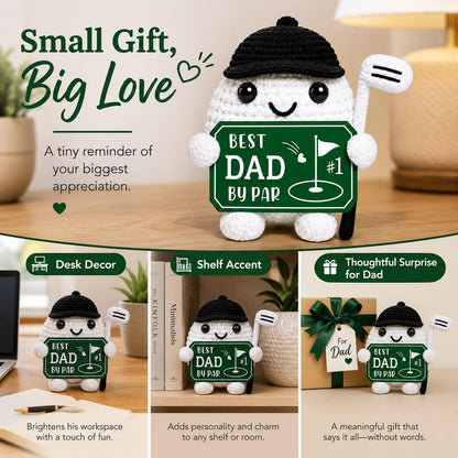 Golf Gifts for Dad Men Crochet Golf Christmas Stocking Stuffers for Men