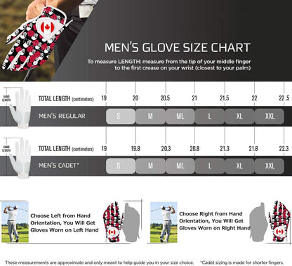 BRAMASOLE Golf Gloves for Men Left Hand Two Pack Breathable Faux Leather--Golf World-Golf World
