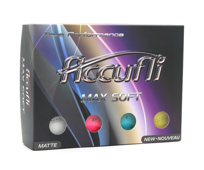 Accufli Max Soft Matte Golf Balls