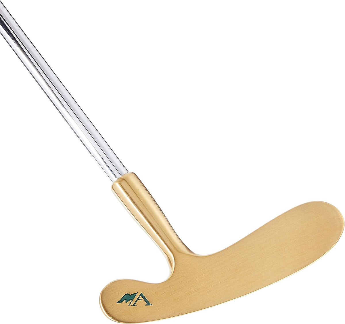 Wilson Mens Augusta Brass Golf Putter Right Hand 35 Inch Steel Grip--Golf World-Golf World