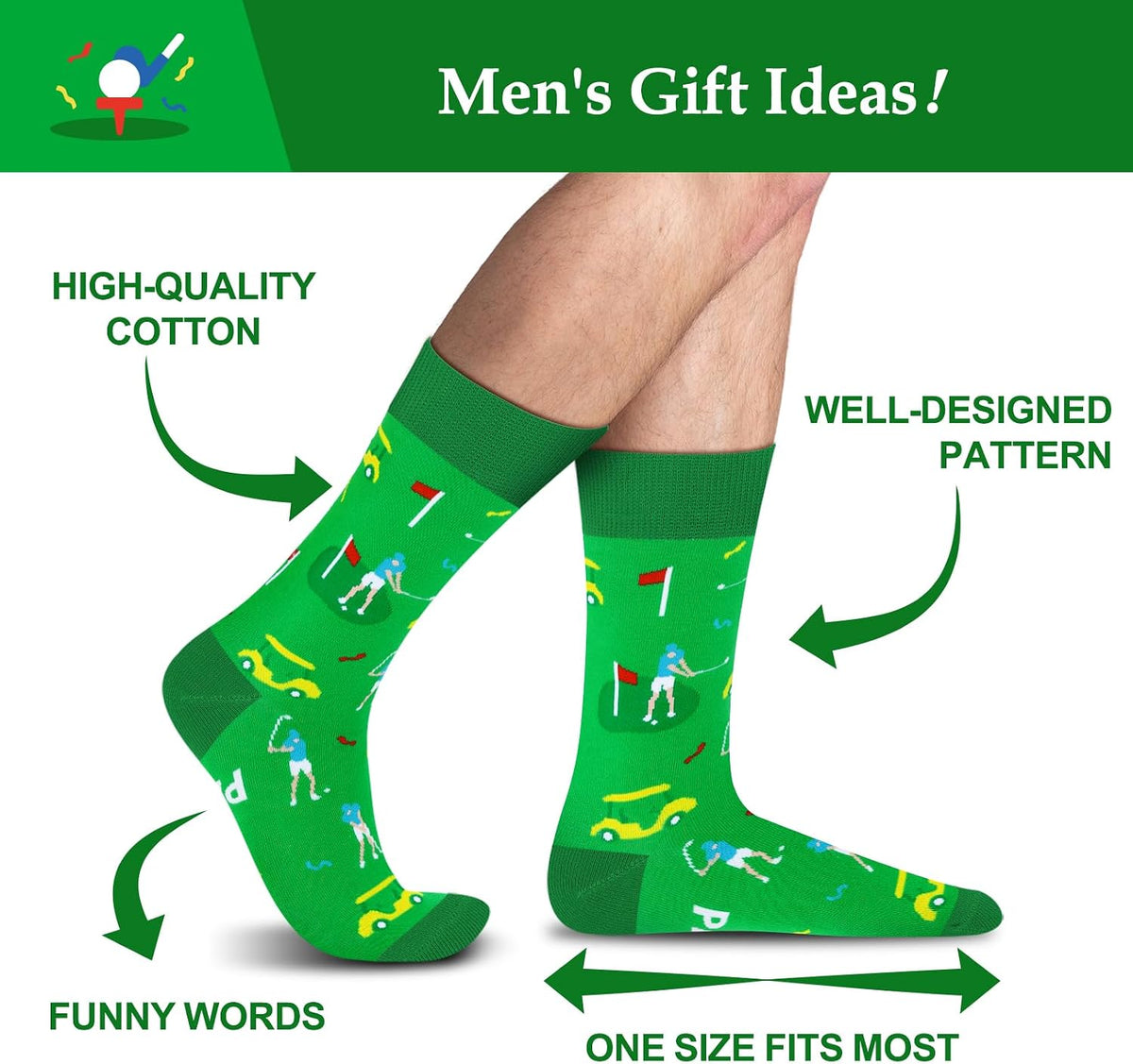 Funny Socks for Men Women - FORCED TO WORK Novelty Funky Socks Fun Gifts - Birthday Christmas Gifts for Men Teen Boys