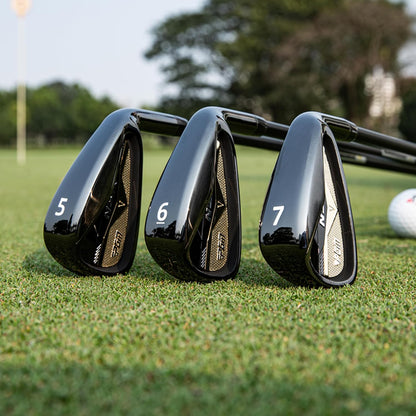 PGM NSR V Men’s Golf Iron Set,(5, 6, 7, 8, 9, PW, SW) Forged Irons,with Graphite Shafts for Right-Handed Golfers
