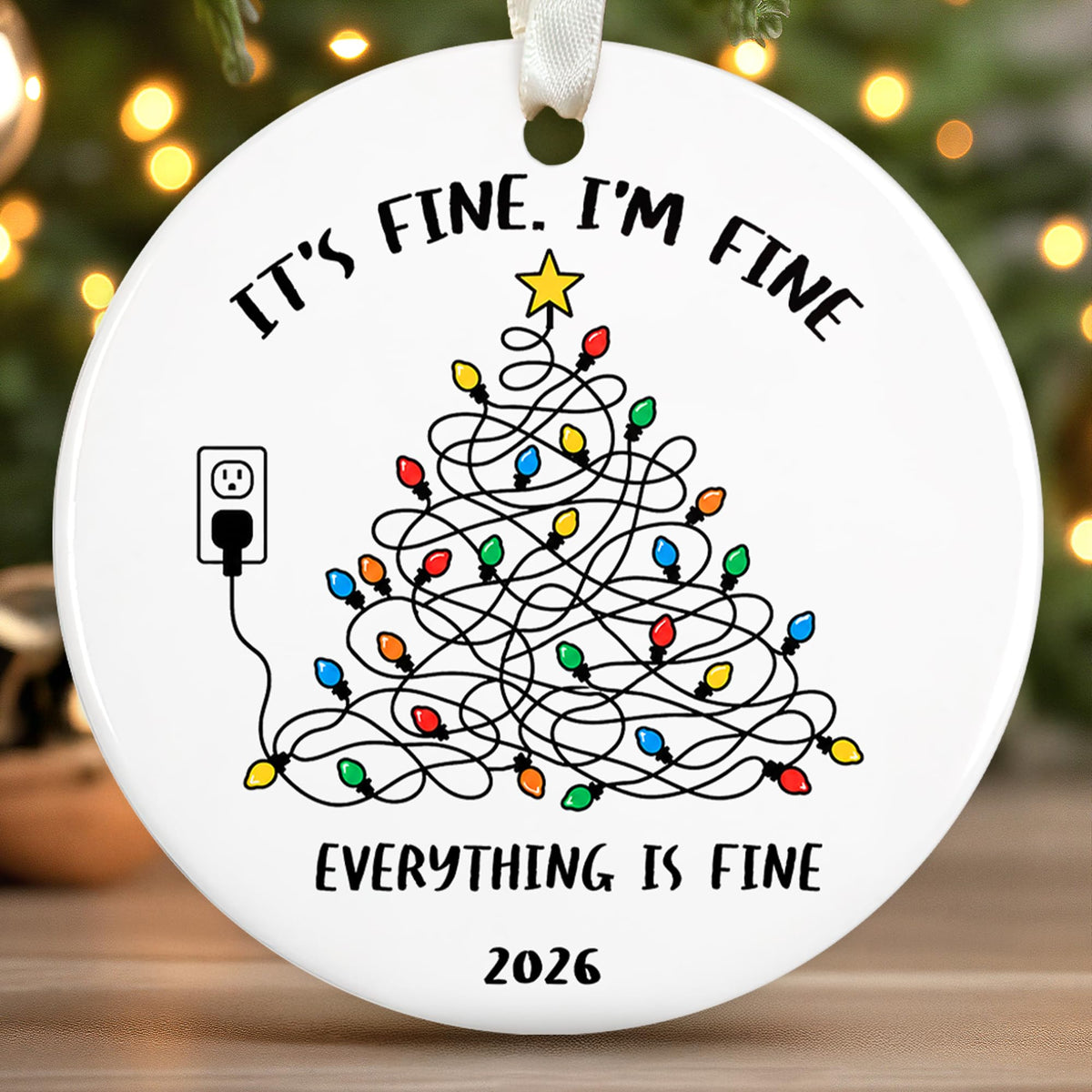 Golf Ornament - Golf Club Ornaments for Christmas Tree, Golfing Ornaments