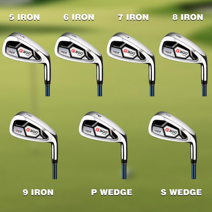 PGM Men’s Golf Iron Set for Right Handed with Forgiving Design