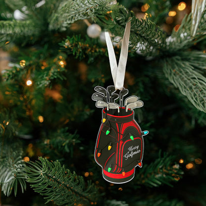 Golf Ornament - Golf Club Ornaments for Christmas Tree, Golfing Ornaments