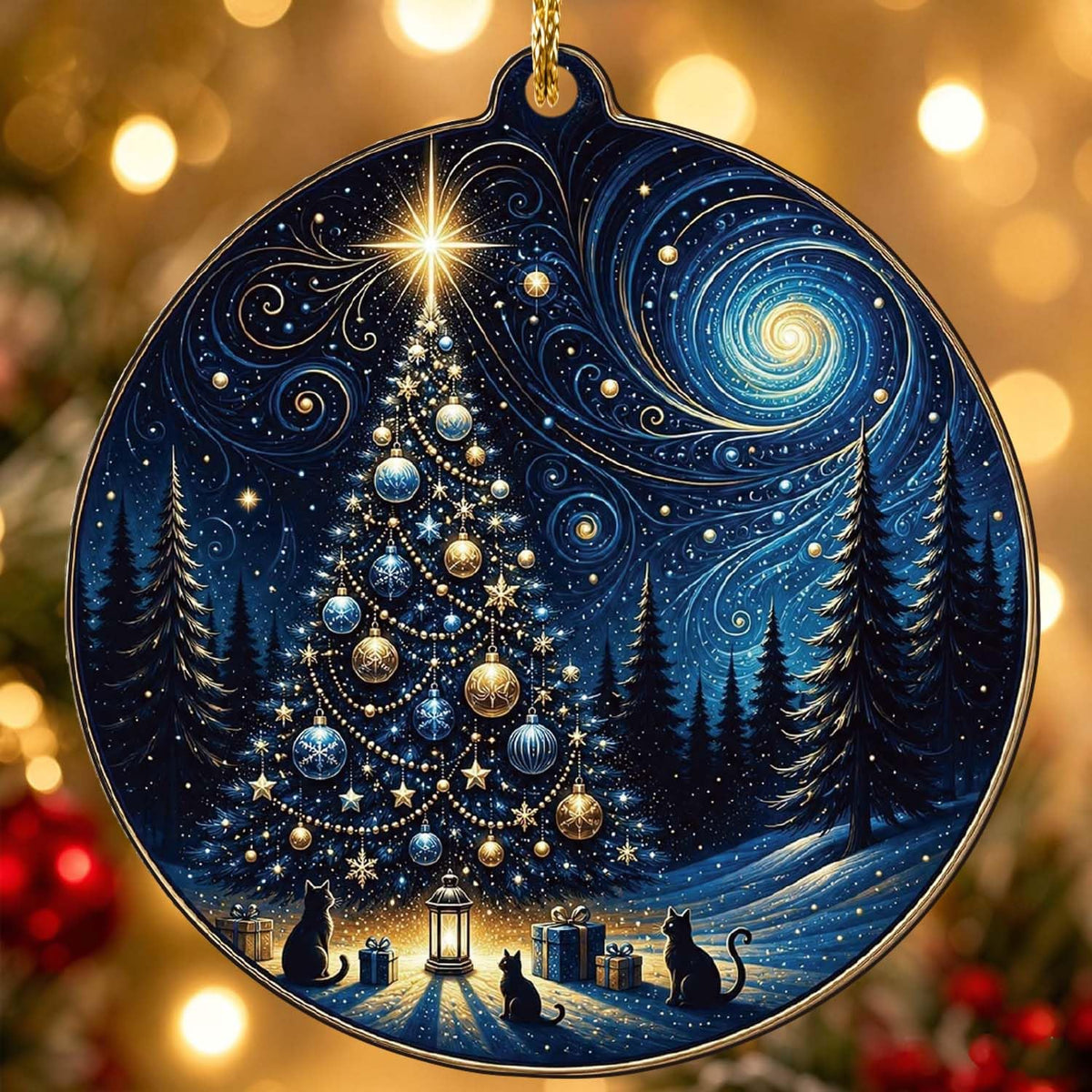 Golf Ball Christmas Ornament 2026, Golf Gift for Men & Women, Christmas Tree Decoration, Golfer Holiday Keepsake, Coach Gift