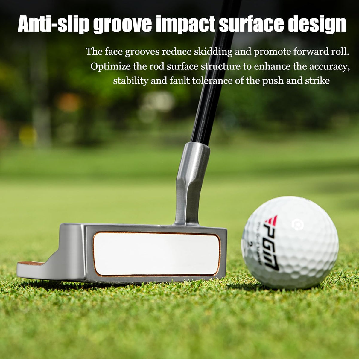 PGM 34 Inch Standing Golf Putter with Ball Pick Up and Graphite Shaft--Golf World-Golf World