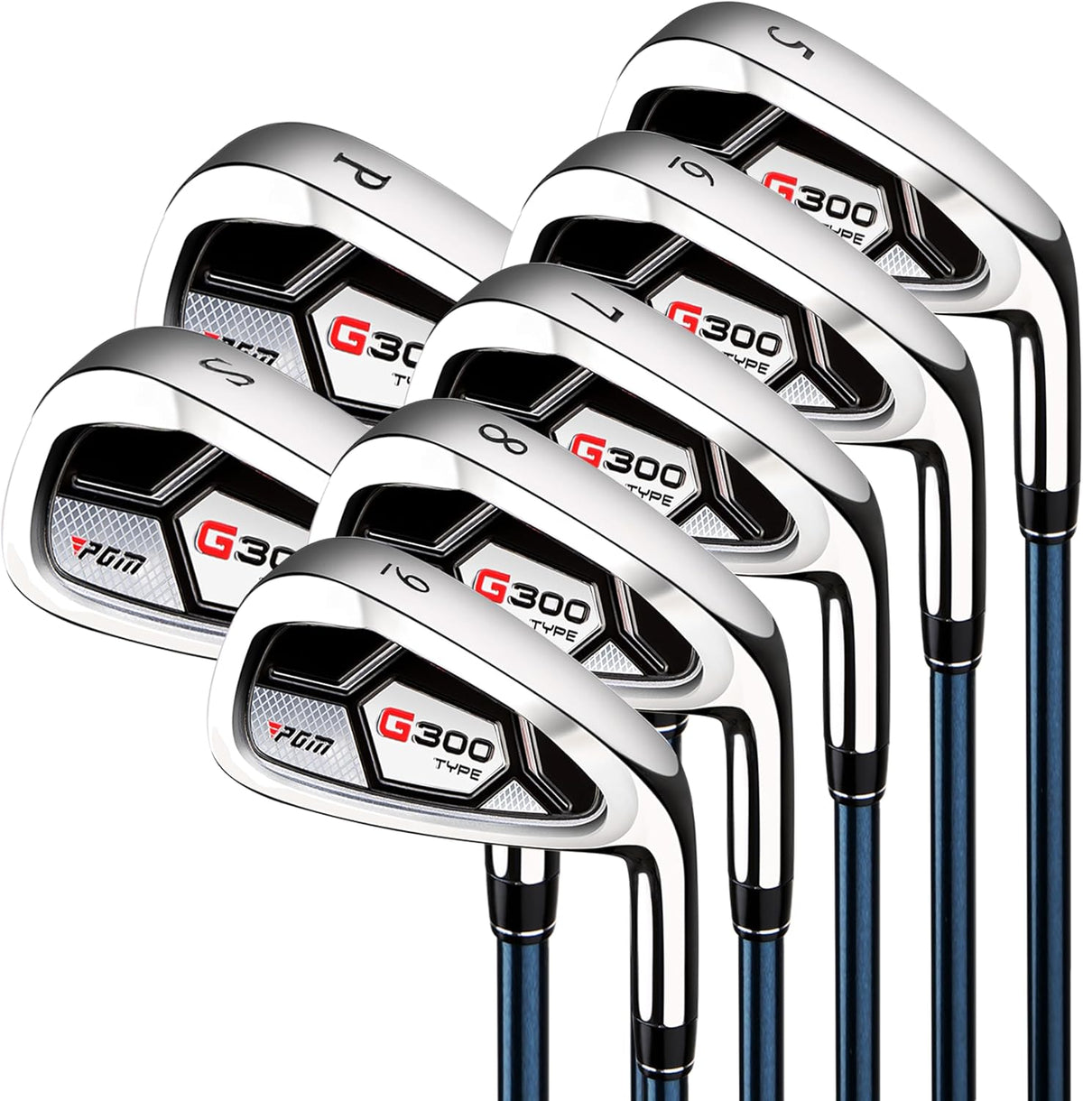 PGM Men’s Golf Iron Set for Right Handed with Forgiving Design