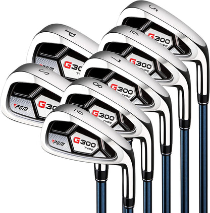 PGM Men’s Golf Iron Set for Right Handed with Forgiving Design