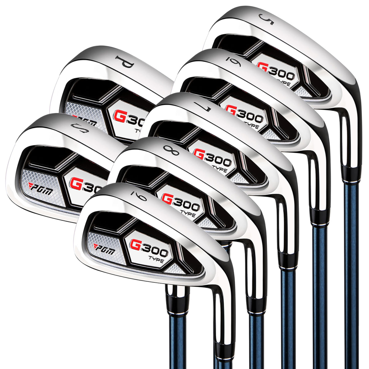 PGM Men’s Golf Iron Set for Right Handed with Forgiving Design