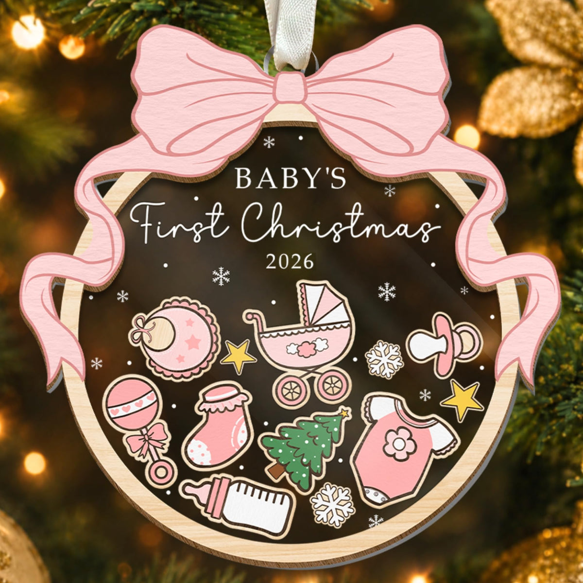 Golf Ornament - Golf Club Ornaments for Christmas Tree, Golfing Ornaments