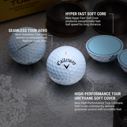 Callaway Golf Chrome Tour Golf Balls