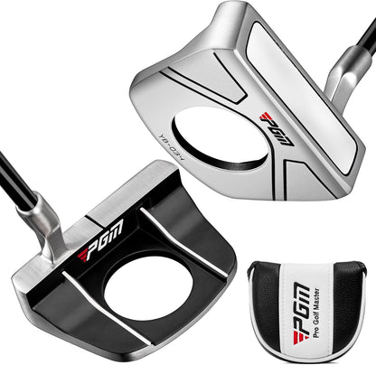 PGM 34 Inch Standing Golf Putter with Ball Pick Up and Graphite Shaft--Golf World-Color:Black-Golf World