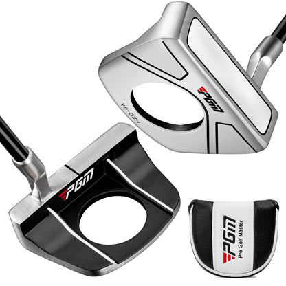 PGM Standing Golf Putter with Ball Pick-Up,for Men and Women，Ultra-Lightweight Graphite Shaft,Ultra Low Center of Gravity with Alignment Aid, Right-Handed & 34 inch