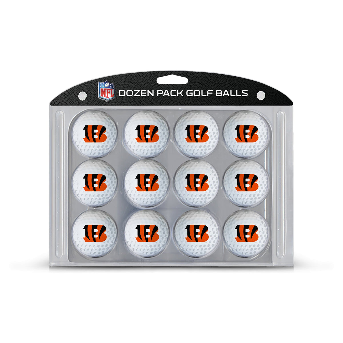 Team Golf NFL Dozen Regulation Size Golf Balls, 12 Pack, Full Color Durable Team Imprint