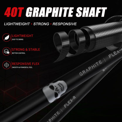 PGM Titanium Golf Driver 10.5 Degree 460CC Graphite Shaft Right Hand Regular Flex--Golf World-Golf World