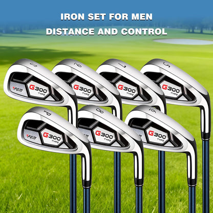 PGM Men’s Golf Iron Set for Right Handed with Forgiving Design
