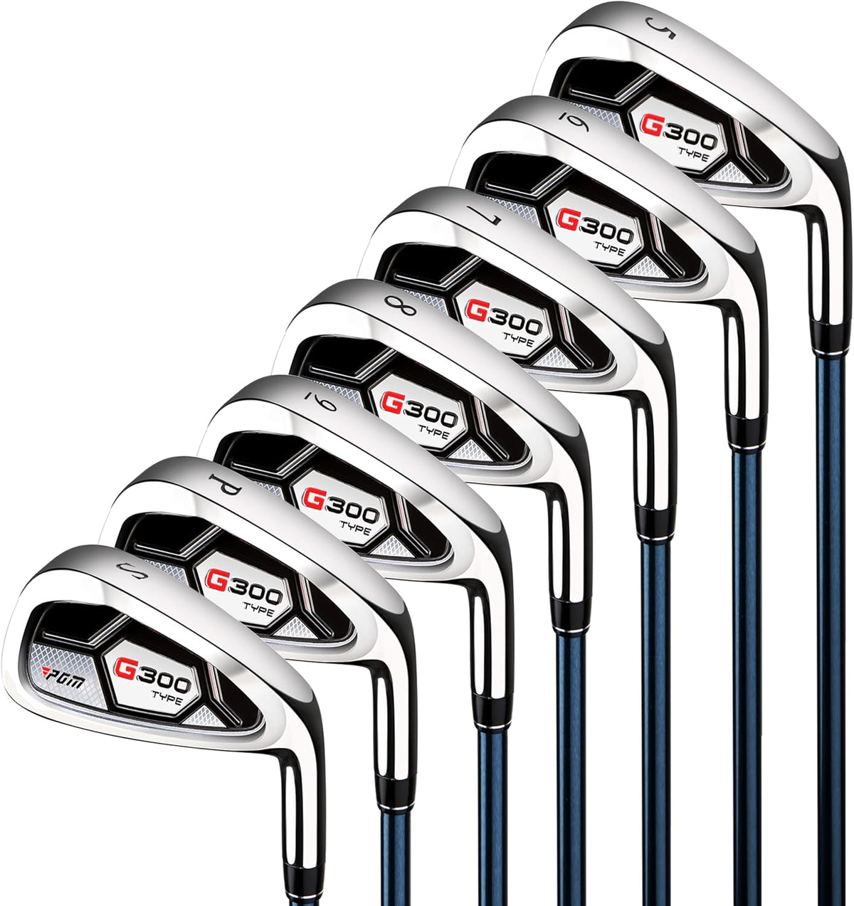 PGM Men’s Golf Iron Set for Right Handed with Forgiving Design