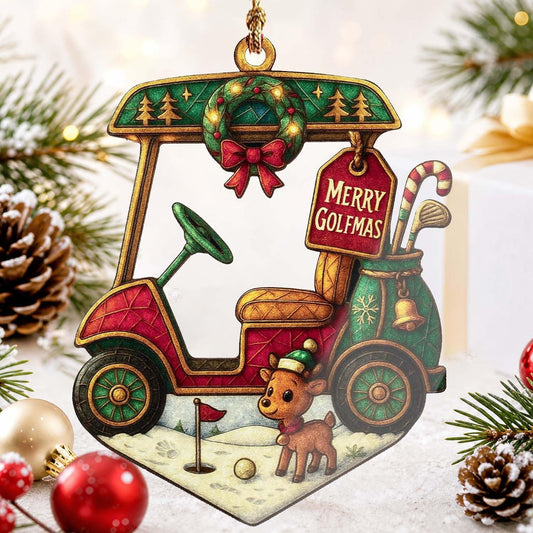 Golf Christmas Ornaments 2026 - Golf Gifts - Golfs Themed Gift - Christmas Ornament 2026 - White Elephant Gifts - Xmas Tree Funny Decoration Gift for Friends, cowoker, Men, Women, Coach, Office