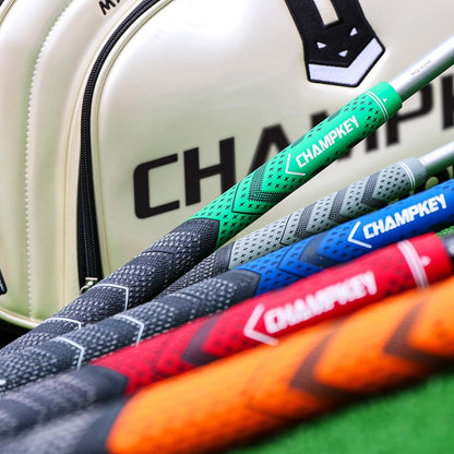 CHAMPKEY Professional Hybrid Golf Grips 13 Pack - Come with All Repair Kits - All Weather Performance and High Feedback Golf Club Grips