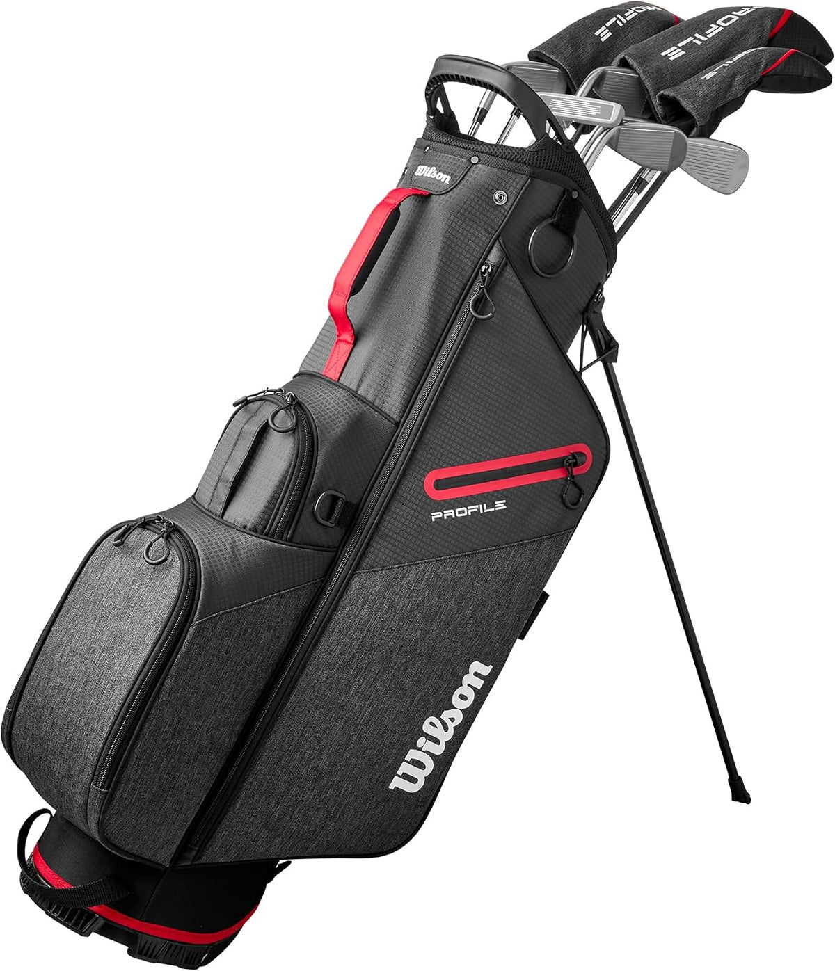 Wilson Mens Profile Complete Golf Club Set With Stand Bag Right Hand Regular