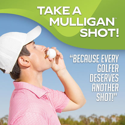 GoSports Mulligan Shots Golf Ball Shot Glasses With Lids 12 Pack--Golf World-Golf World