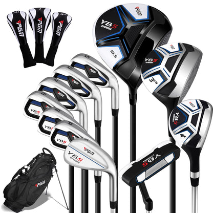 PGM Men's 12 Piece Right Handed Golf Club Set With Stand Bag for Beginners--Golf World-Golf World
