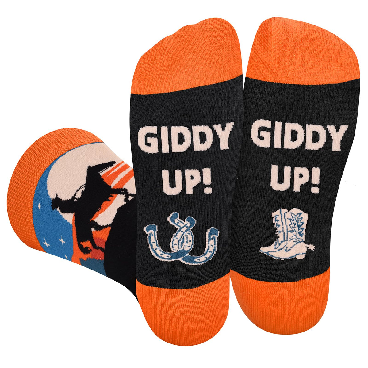 Funny Socks for Men Women - FORCED TO WORK Novelty Funky Socks Fun Gifts - Birthday Christmas Gifts for Men Teen Boys