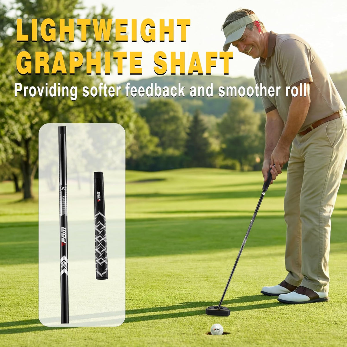PGM 33" 34" 35" Zero Torque Putter for Men and Women Right Handed