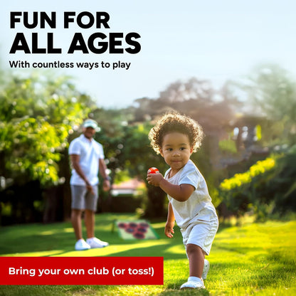 Golf Pong Chipping Game for Men Women Beginners and Kids 1 Board--Golf World-Golf World