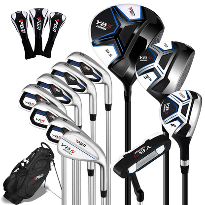 PGM Men's 12 Piece Right Handed Golf Club Set With Stand Bag for Beginners--Golf World-Golf World