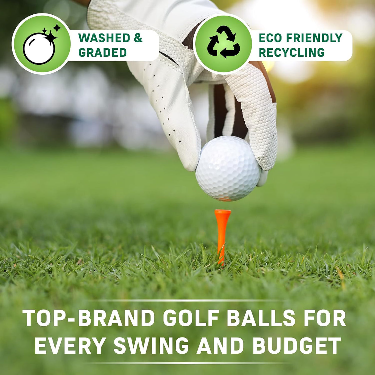 Golf Ball Planet 50 Pack Used Golf Balls for Callaway Mix