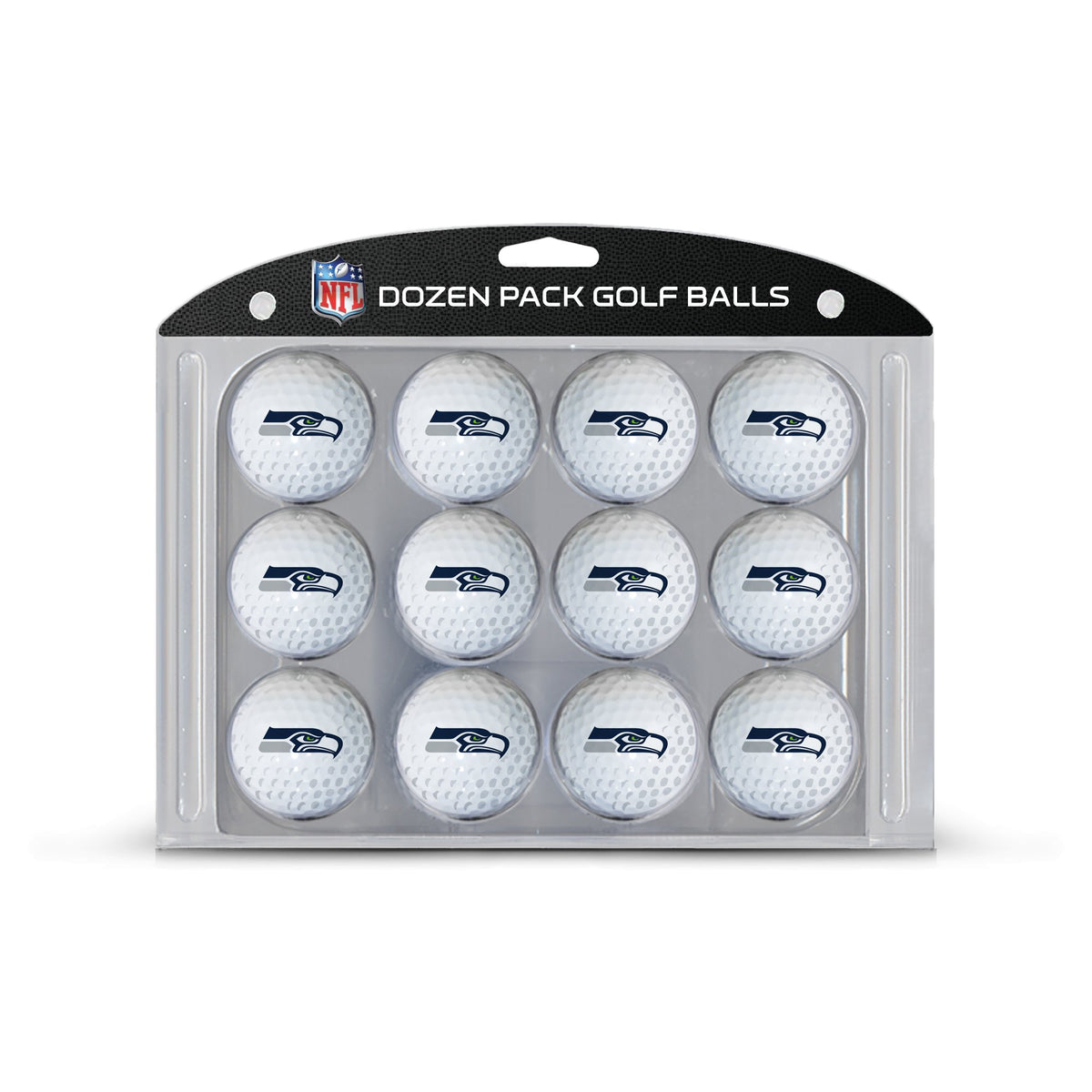 Team Golf NFL Dozen Regulation Size Golf Balls, 12 Pack, Full Color Durable Team Imprint