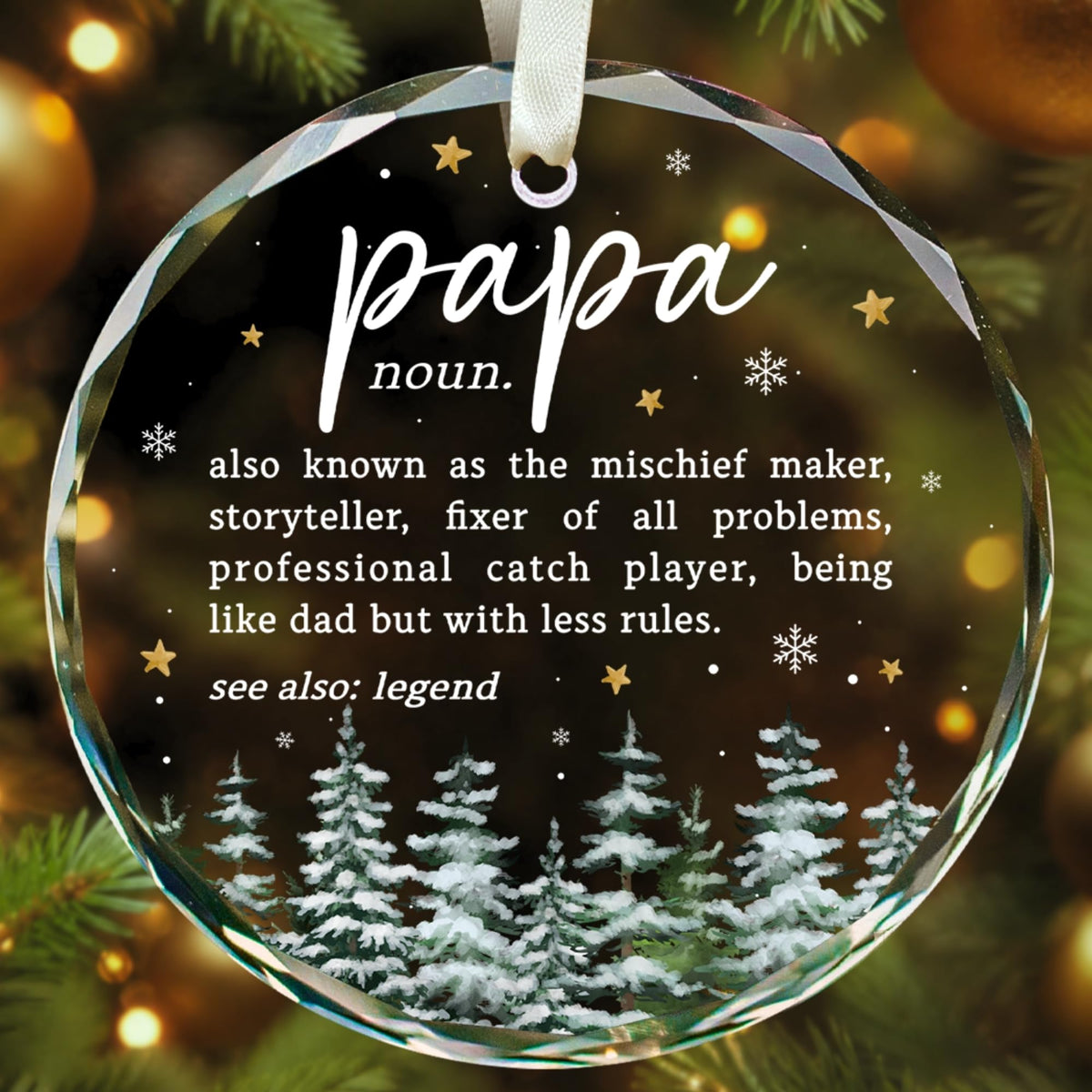 Golf Ornament - Golf Club Ornaments for Christmas Tree, Golfing Ornaments