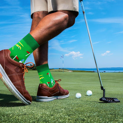 Funny Socks for Men Women - FORCED TO WORK Novelty Funky Socks Fun Gifts - Birthday Christmas Gifts for Men Teen Boys