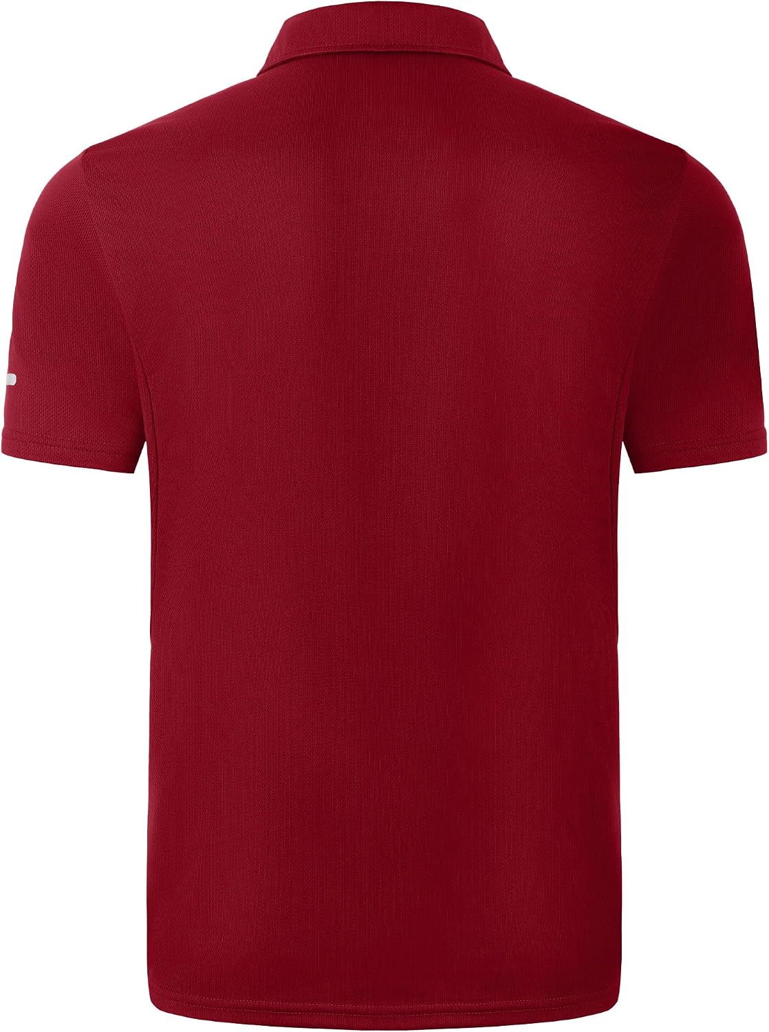 3 Pack Men's Quick Dry Polo Shirts, Moisture Wicking Short Sleeve Golf Shirts for Men with Glasses Holder