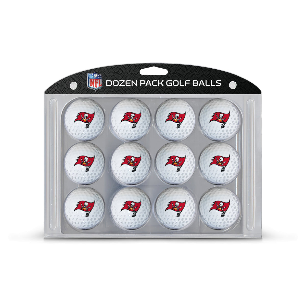 Team Golf NFL Dozen Regulation Size Golf Balls, 12 Pack, Full Color Durable Team Imprint