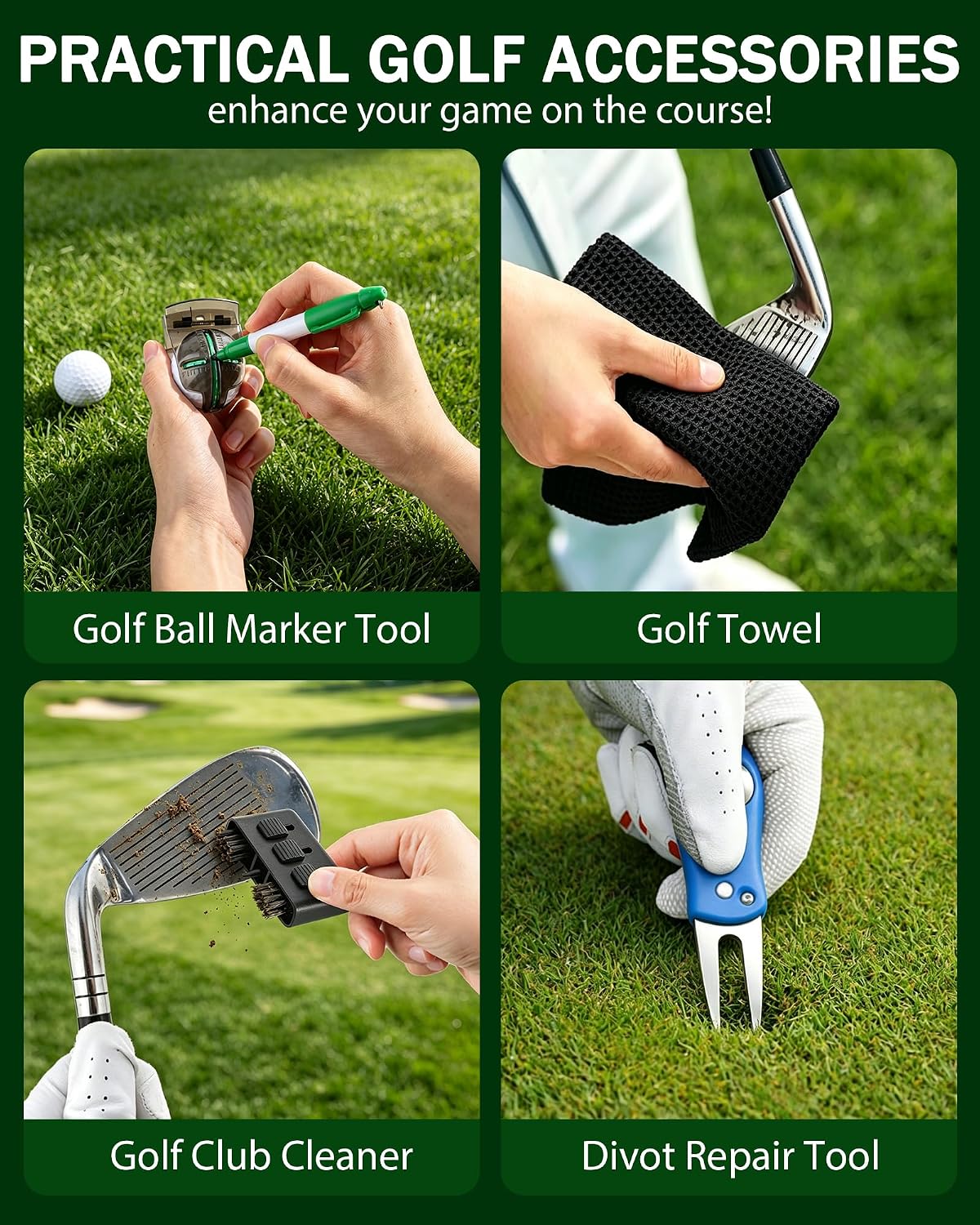 Golf Advent Calendar 2026 for Men Golfers 24 Day Countdown Gift Accessories