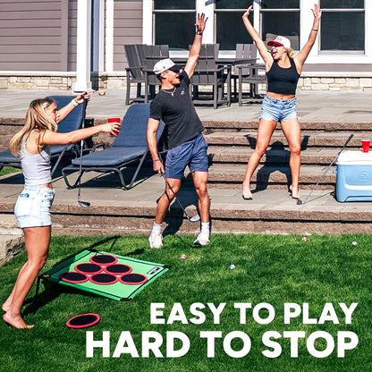 Golf Pong Chipping Game for Men Women Beginners and Kids 1 Board--Golf World-Golf World