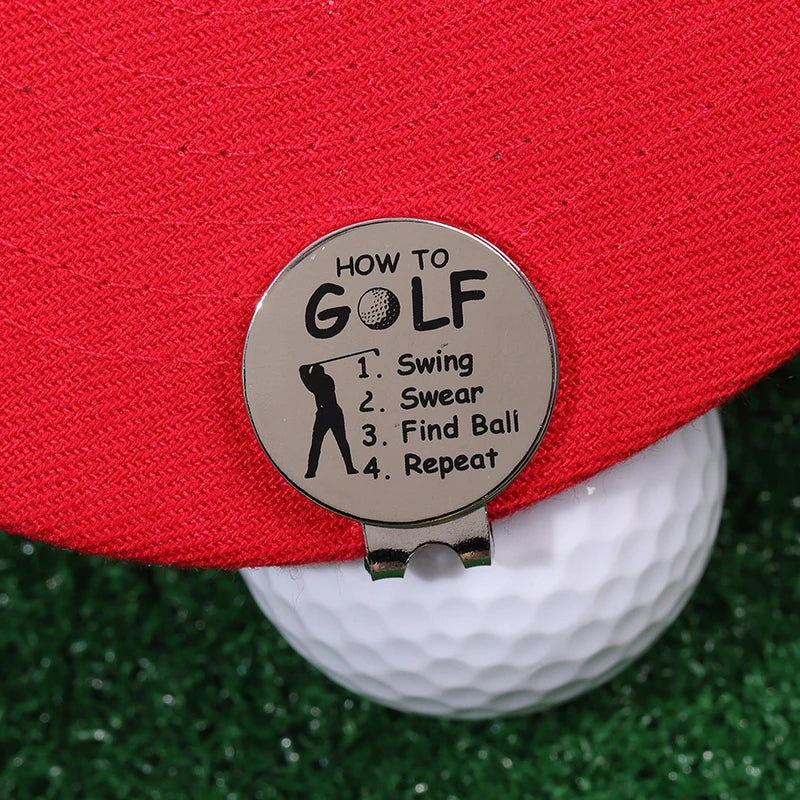 Magnetic Golf Ball Marker Hat Clip Silver Cap Accessory Golf Gift-Mainland China-Golf World-Golf World