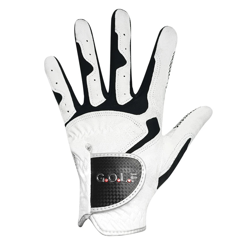 GVOVLVF Mens Golf Glove Pair Improved Grip Cool Comfort Blue White Colors-SHENZHEN MC SPORTING GOODS CO.,LTD-Golf World-Golf World