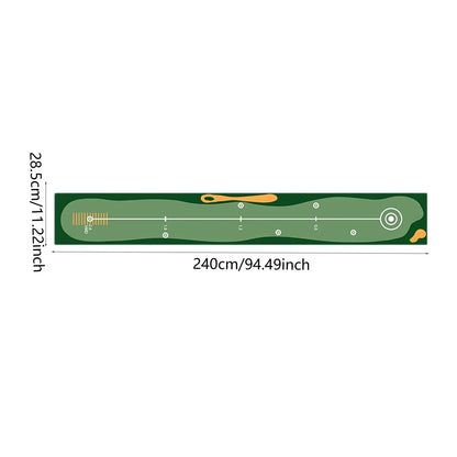 Portable Golf Putting Mat Gift and Training Aid for Home Lawn Practice-Mainland China-Golf World-Golf World